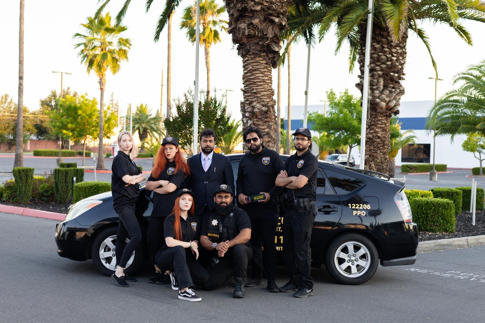 Professional security guard services for California commercial properties