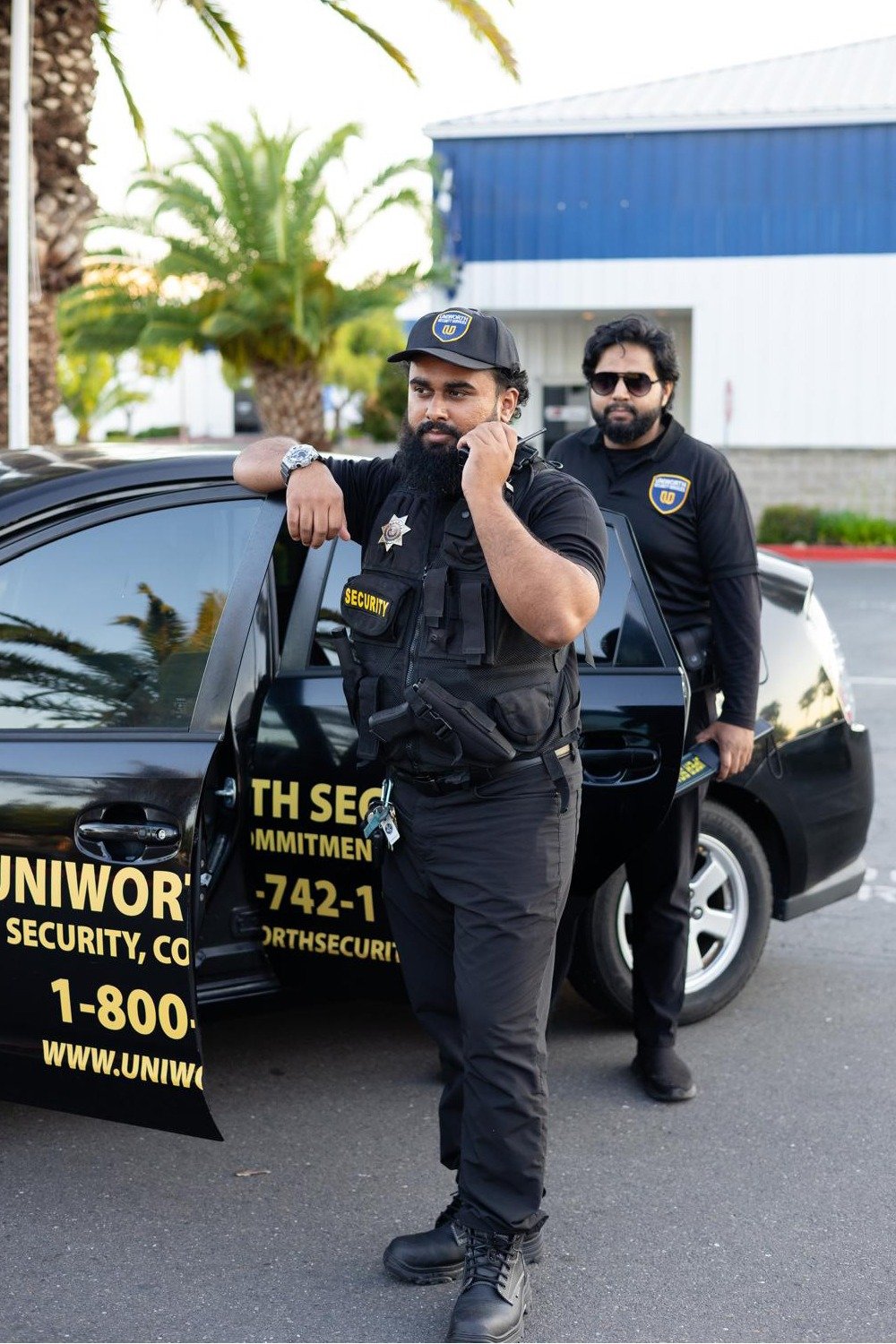 Professional armed security guard services in Los Angeles California