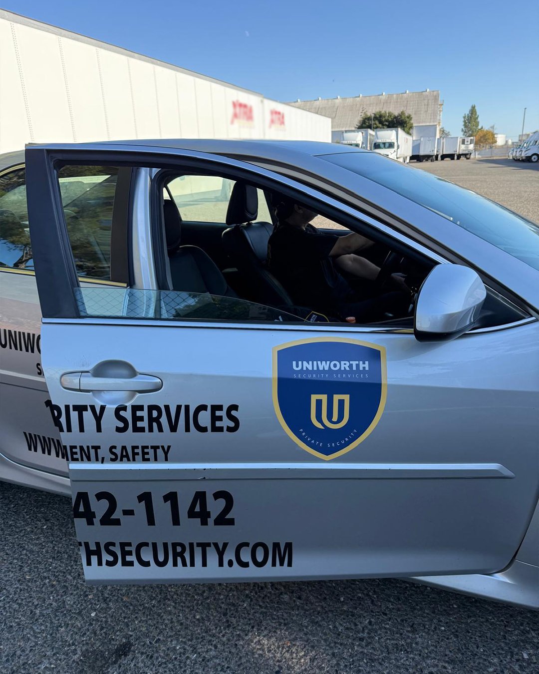 Uniworth Security guard providing property security